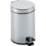 Pipe Type - テラモト ペダルボックス 5L【DS-238-505-0】(清掃用品・ゴミ箱)