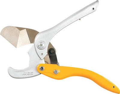 【メーカー型番】JTC-37【JANコード】4989065111677【ブランド】MCC【特徴】●軟質樹脂管の切断に切り込みの楽なV型エッジ刃を採用しました。●操作は簡単、ハサミ感覚のクイックカットができます。●誰でも、楽に、早く切断できる...