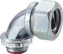 SANKEI 90°形コネクタ(ノックアウト接続用)【KM90BG42】(電設配線部品・電線保護資材)(4)