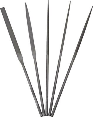ツボサン 精密ヤスリ 5本組セット【ST00556T】(研削研磨用品・ヤスリ)【送料無料】