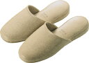 TRUSCO かぶりプラットスリッパ ベージュ【V-2002】 安全靴・作業靴・スリッパ 