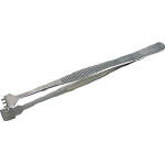 TRUSCO 耐酸耐磁ピンセット 130mm 先端9.5 4枚爪【41LB4-SA】(はんだ・静電気対策用品・ピンセット)【送料無料】