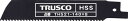 TRUSCO セーバーソーブレード 鉄工用 厚のこ刃 140mmX8山【THS21-140X8】(切断用品・セーバーソーブレード)