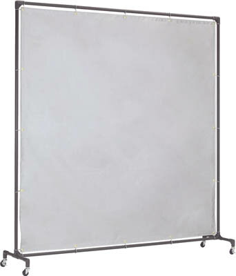 TRUSCO 火花用衝立 単体型 2000XH2000 キャスター足タイプ【YC-2020S】(溶接用品・溶接遮光フェンス)【送料無料】