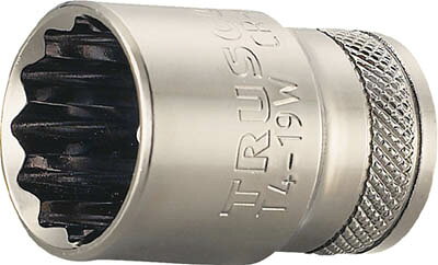 【メーカー型番】T4-11W【JANコード】4989999132816【ブランド】TRUSCO 　【特徴】●スタンダードタイプです。●ノンクロムメッキ処理で、環境に優しいです。●12角設計で、作業しやすいです。【用途】【仕様】●対辺寸法(mm):11●差込角(mm):12.7●全長(mm):38●質量(g):48●表面処理:ノンクロムメッキ【材質／仕上】●クロムバナジウム鋼（Cr-V）【セット内容／付属品】【注意】【原産国】台湾【送料について】北海道、沖縄、離島は送料を頂きます。