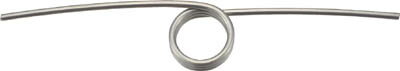 TRUSCO トーションばね D14Xd1.4 巻数4 角度180 2個入【TTS1414-56-C4】(機械部品・ばね)