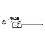 白光 こて先 BI型【980-T-BI】(はんだ・静電気対策用品・電気はんだこて)