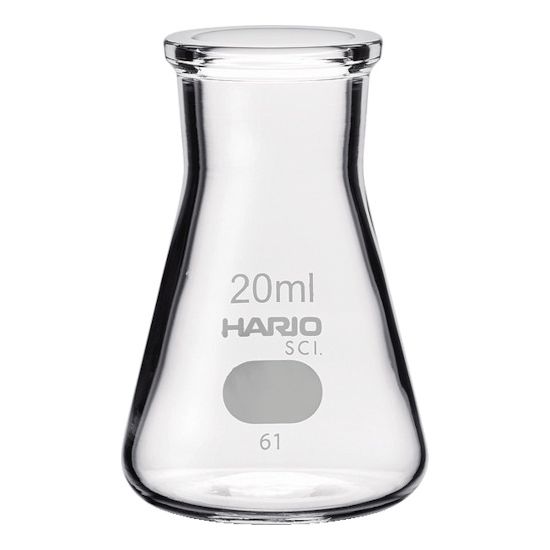 HARIO 三角フラスコ 目安目盛付 20ml SF20SCI