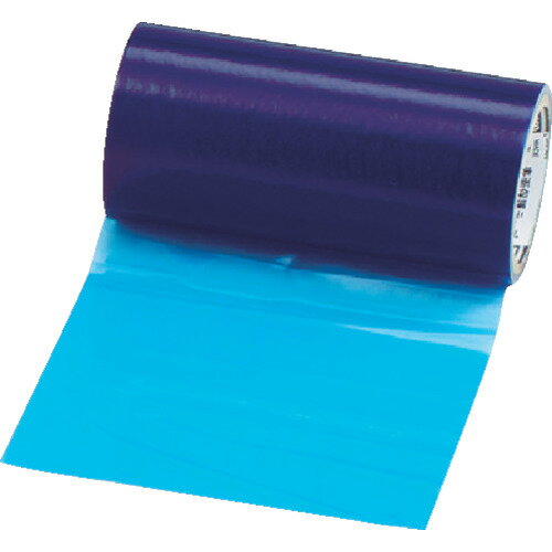 TRUSCO 表面保護テープ ブルー 幅200mmX長さ100m TSP52B