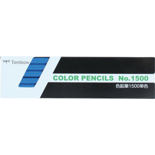 ~6 Colors - Tombow 色鉛筆 1500 単色 青