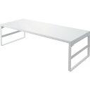 リヒト 机上台(幅590mm・ハイタイプ) 白 A73330【送料無料】