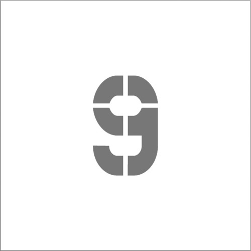 Rakuten - IM ステンシル マグネット 9 文字サイズ100×65mm ASTM910065