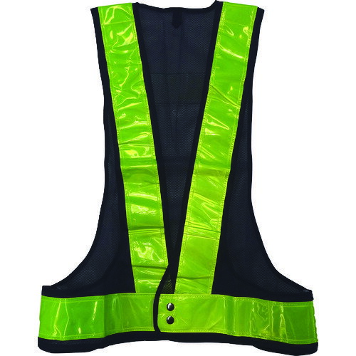 ミズケイ 安全ベスト/70mmタイプキングサイズ(紺/黄) 5917625