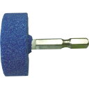 RELIEF 六角軸 軸付砥石 ステンレス用(WA) 平型 φ38×13mm 27843