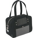 SANEI 帆布メール用ボストン(S)馬蹄錠金具付 黒 BTSU01【送料無料】(4)