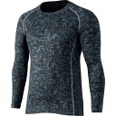 おたふく BTパワーストレッチ クルーネックシャツ 迷彩 L JW174MEL