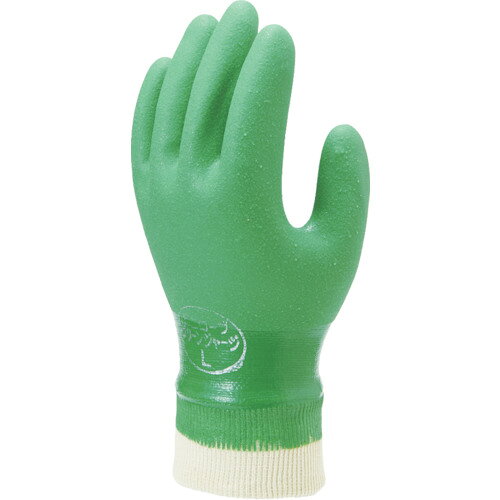 Disposable Gloves - ショーワ No602グリーンジャージ2双パック Lサイズ NO602L