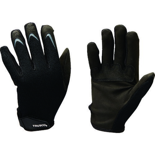 TRUSCO トラスコ クラリーノ[[R上]]を使った人工皮革手袋 L TALGCL
