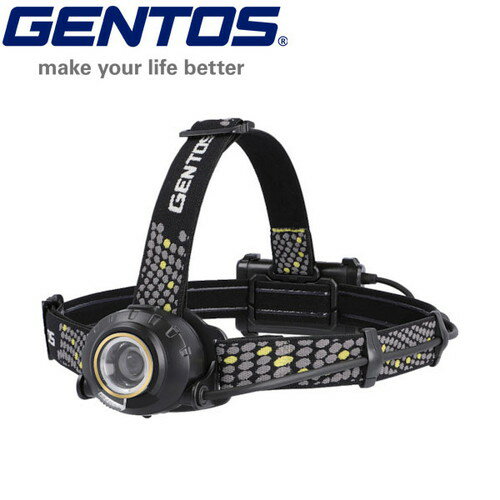 GENTOS ジェントス LED ハイブリッド式 ヘッドライト ヘッドウォーズ HLP-2303