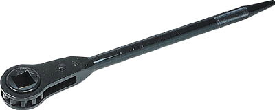 Socket Wrench - ASH 強力型四角ラチェットスパナ片爪16mm【KKL0016】(レンチ・スパナ・プーラ・ラチェットレンチ)【送料無料】