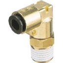 チヨダ フジメイルエルボ(金属) 8mm・R1/8【8-01ML】(流体継手・チューブ・チューブ継手)