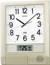 SEIKO 電波プログラムクロック 429×345×57 銀色メタリック【PT201S】(OA・事務用品・掛時計)【送料無料】