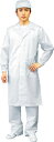 ブラストン コート(テーラーカラー・ボタン)【BSC-61001-W-LL】(理化学・クリーンルーム用品・クリーンルーム用ウェア)【送料無料】