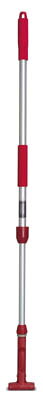 【メーカー型番】CL-374-100-2【JANコード】4904771730028【ブランド】テラモト【特徴】●1本の柄で長さ調節ができる便利な伸縮タイプのハンドルです。作業シーンなどに合わせて使いやすい最適サイズに調節できます。また他社商品との互換性があります。【用途】●オフィス、商業施設、病院、工場などの床掃除に。【仕様】●色:レッド●長さ(mm):1110?1800●質量(g):550【材質／仕上】●甲:ポリプロピレン（PP）●柄:アルミ【セット内容／付属品】【注意】【原産国】台湾【送料について】北海道、沖縄、離島は別途送料を頂きます。