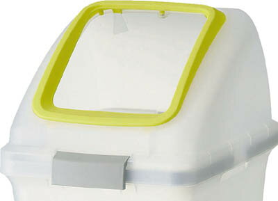 Other - コンドル （屋内用屑入）リサイクルトラッシュ SKL－35（角穴蓋）黄【YW-176L-OP1-Y】(清掃用品・ゴミ箱)
