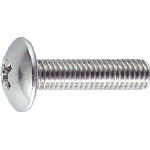 TRUSCO トラス頭小ネジ ステンレス サイズM6X15 33本入【B52-0615】(ねじ・ボルト・ナット・小ねじ)