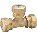 TBC PE継手チーズ1種20mm【20PT-1】(管工機材・水道配管資材)