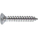 TRUSCO 皿頭タッピングねじ ステンレス M5X25 35本入【B10-0525】(ねじ・ボルト・ナット・タッピングねじ)