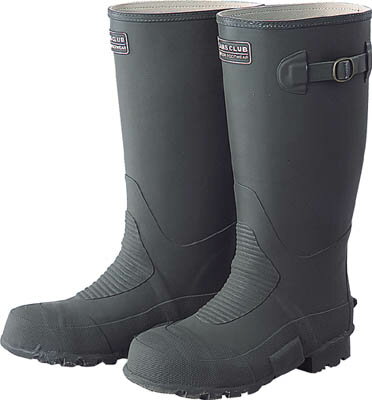 Safety Shoes - 福山ゴム 土木作業長靴緑25．5cm【DS-L】(安全靴・作業靴・長靴)【送料無料】