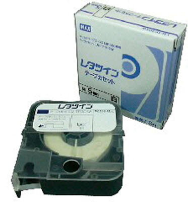Casio （Nameland） - MAX チューブマーカー レタツイン テープカセット5mm幅 白【LM-TP305W】(電設配線部品・電線用ラベル)