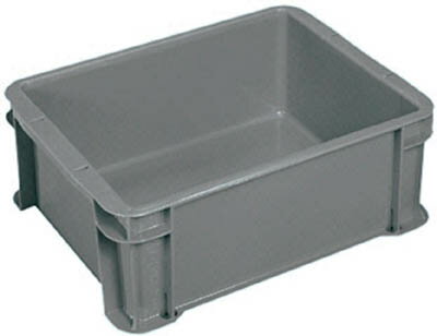 ヒシ S型コンテナ グレー【S-9 GY】(コンテナ・パレット・ボックス型コンテナ)