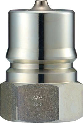 ナック クイックカップリング S・P型 鋼鉄製 オネジ取付用【CSP04P】(流体継手・チューブ・カップリング)