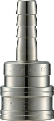 ナック クイックカップリング TL型 ステンレス製 ホース取付用【CTL01SH3】(流体継手・チューブ・カッ..