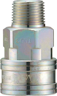 【メーカー型番】CTL04SM【JANコード】4560291321964【ブランド】ナック【特徴】●バルブ機構をもたない貫通式で、圧力損失が少なく粘度の高い流体に適しています。【用途】【仕様】●最高使用圧力(MPa):7.5●最大衝撃圧力(MPa):10.0●質量(g):172●適用接続サイズ(インチ):Rc1/2●使用流体:空気・作動油他●使用温度範囲:-20〜80℃●両路開放型●バルブレス【材質／仕上】●本体:鋼鉄●シールゴム:ニトリルゴム（NBR）【セット内容／付属品】【注意】●サイズが大きくなりますと、耐圧力は低くなりますのでご注意ください。【原産国】日本【送料について】北海道、沖縄、離島は送料を頂きます。