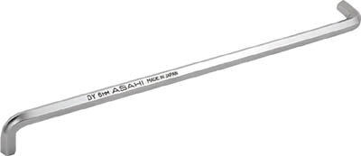 【メーカー型番】DY-1000【JANコード】4992676037939【ブランド】ASH【特徴】●両端を交互に使用することにより、従来の半分の回転角度で締め付けが可能です。●レンチを両口にしてなお左右で対辺曲げと対角曲げにしてありますので間口の狭い場所での使用に最適です。（30°使用可能）【用途】●六角穴付きボルト・六角穴付き止めネジの締結作業【仕様】●対辺寸法(mm):10.0●首下寸法(mm):27.5●全長(mm):224●硬度:HRC54〜58●全長×首下長(mm):224×27.5●質量(g):183【材質／仕上】●クロムバナジウム鋼●表面処理:ニッケルクロムメッキ【セット内容／付属品】【注意】【原産国】日本【送料について】北海道、沖縄、離島は送料を頂きます。