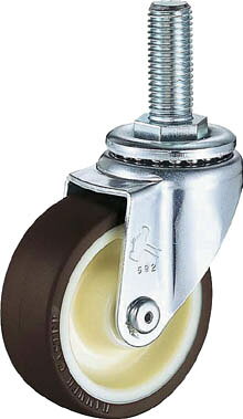ハンマー Sシリーズねじ込み自在ウレタンB車125mm【420SA-UB125-BAR01】(キャスター・ねじ込み式ウレタン車)