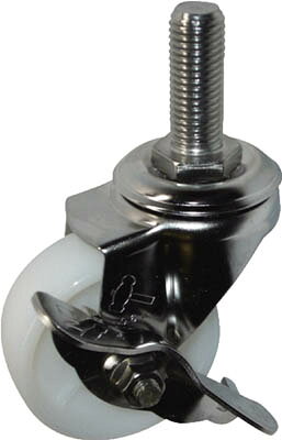 ハンマー Eシリーズねじ込みタイプ自在SP付ナイロン車50mm【415EA-N50-BAR01】(キャスター・ねじ込み式ナイロン車)