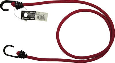 ユタカ ゴム バンジーコード 8mm×1200mm 赤【BC-81205】(梱包結束用品・ゴムバンド)