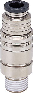 【メーカー型番】AKC08-801【JANコード】【ブランド】ピスコ【特徴】●金型冷却用のワンタッチ継手。●使用流体は熱媒体油、水（清水）、空気の3種類。●プラグ部を取り外すと金型に突起が残りません。【用途】【仕様】●適合チューブ外径D(mm):8●接続口径:R1/8●質量(g):31.5●使用流体:空気、水(清水)、熱媒体油●使用温度範囲:0〜60℃(空気)、0〜99℃(水)、0〜120℃(熱媒体油)(凍結なきこと)●使用圧力:0.9MPa【材質／仕上】●本体:黄銅+無電解ニッケルメッキ●シールゴム:水素化ニトリルゴム（HNBR）【セット内容／付属品】【注意】●使用流体が水、熱媒体油の時は、次の条件を必ず守ってください。：1.水、熱媒体油使用の際は、サージ圧力を最高使用圧力以下に抑えて使用してください。2.水、熱媒体油使用の際は、インサートリングを必ず使用してください。【原産国】日本【送料について】北海道、沖縄、離島は送料を頂きます。