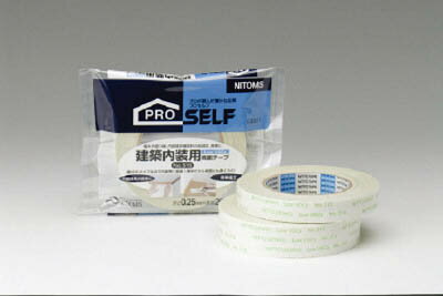 ニトムズ 建築内装用両面テープ NO．515【G0201】(テープ用品・施工用強力両面テープ)