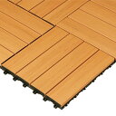 ミヅシマ デッキJフロアーII 300X300X27mm【404-0020】(床材用品・スノコ)