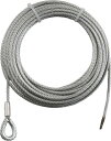 TRUSCO 手動ウインチ用ワイヤーΦ5X5m用(シンブル入ロック加工)【WWS5-5】(ウインチ・ジャッキ・ウインチ(手動式))