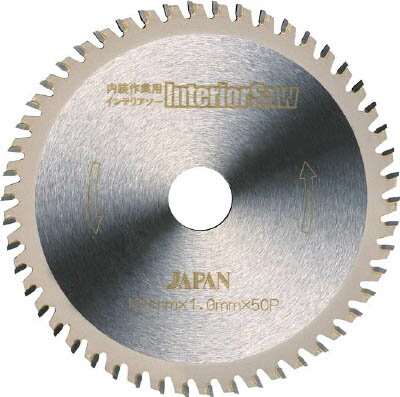 【メーカー型番】IS-100【JANコード】4949022004619【ブランド】チップソージャパン【特徴】●薄刃設計により軽切削感です。【用途】●キッチンパネルにおいてはメラミン化粧不燃板・ホーロー板に対応。●一般木材（釘も切断）。●石こ...