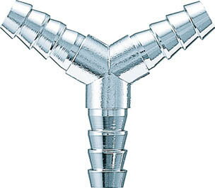 TRUSCO 三叉ホース口 1／2 1個入【MH-414】(流体継手・チューブ・エア配管継手)