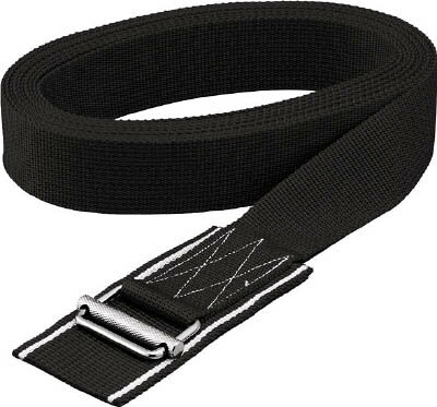 TRUSCO 簡易結束ベルト「くくり帯」 50mmX3m 黒【KR503BK】(梱包結束用品・結束バンド)