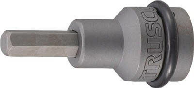 TRUSCO インパクト用ヘキサゴンソケットソケット（差込角12．7）対辺6mm【THX4-06】